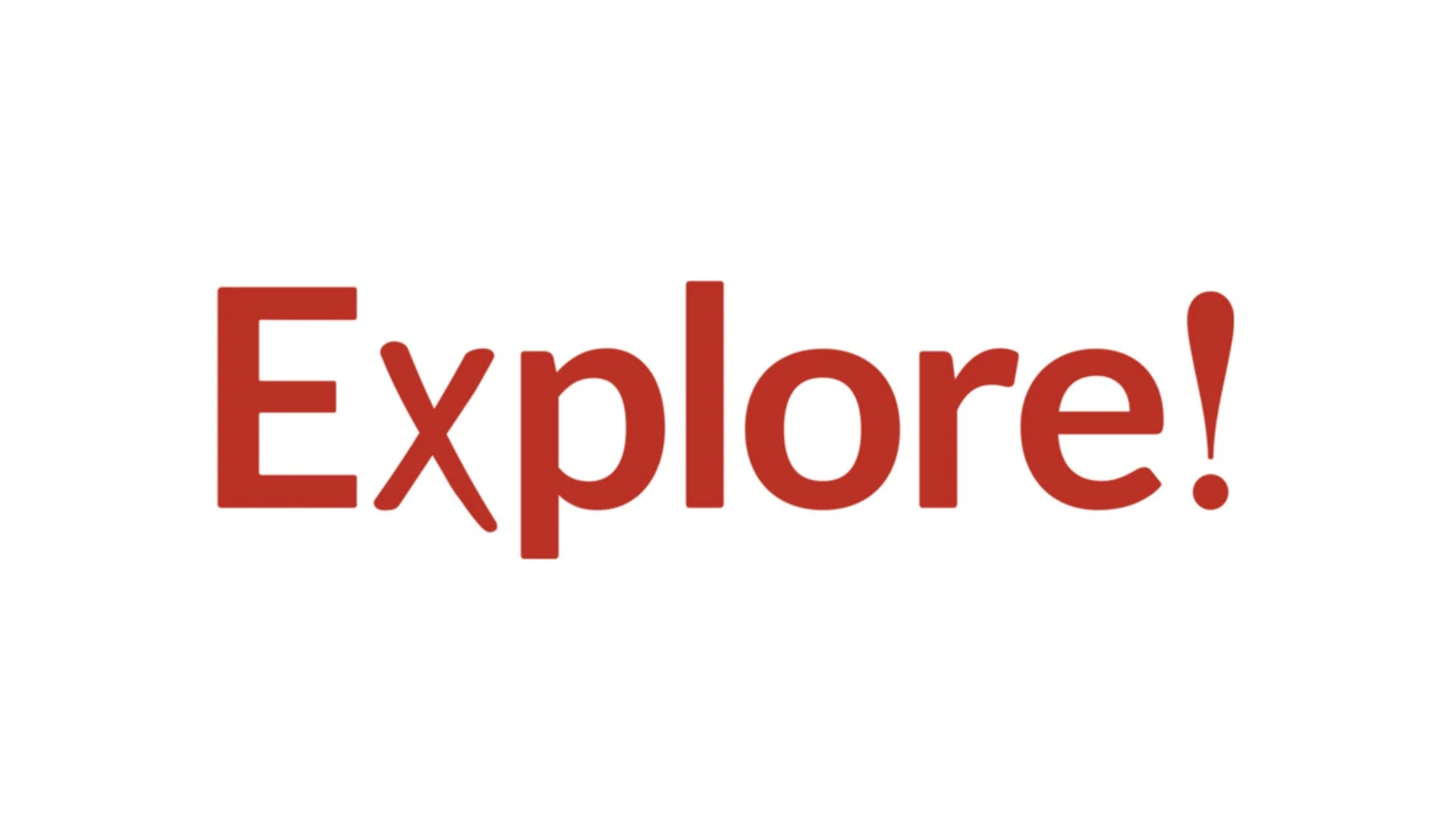 Logo: Explore! - Official Travel Partner of Holiday Hamster