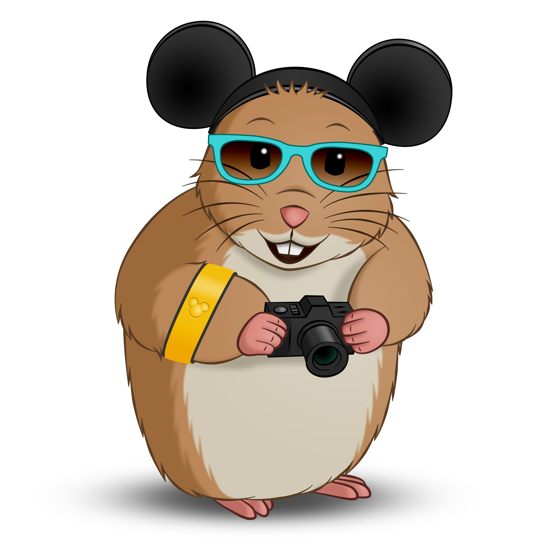 Holiday Hamster Disney Logo