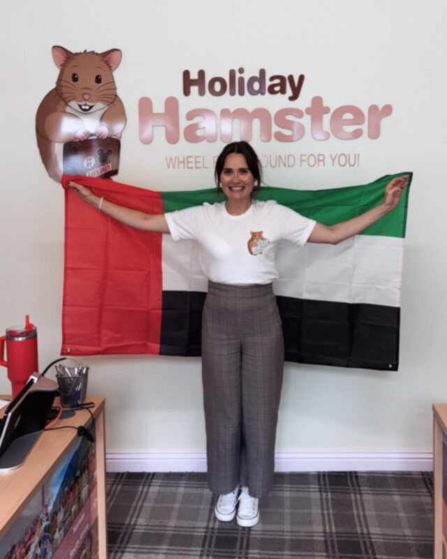 It’s not goodbye… it’s good luck! 🫶🏼🍀

Our fabulous homeworker Sarah is off on an exciting new adventure — moving to Dubai! 🇦🇪✈️
She’s been part of the Holiday Hamster family for over 5 years, and we’re so lucky she’s staying with us — just helping us grow international now! 🌍😉

Thank you, Sarah, for everything you’ve done (and continue to do!). Wishing you all the happiness, sunshine and success in your new home 💛✨