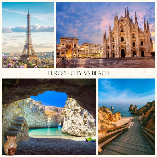 🌇✨ City Break or Beach Escape? 🌊☀️

Whether you crave cobbled streets, café culture, and historic sights... or you're all about sandy toes, sunbathing, and that salty sea breeze – Europe has both! 💛

Here’s a little inspiration for your next adventure:
💼 City Break Lovers:
📍 Rome – Ancient wonders and gelato on every corner
📍 Paris – Romance, art, and riverside strolls
📍 Lisbon – Trams, tiled streets, and sunset views

🏖️ Beach Escape Seekers:
📍 Algarve – Cliff-backed beaches and hidden coves
📍 Greek Islands – Sunsets, sea views and serenity
📍 Amalfi Coast – Lemon groves and Mediterranean bliss

So... are you Team City or Team Beach?
Drop your pick in the comments, and if you’re torn, we can help you find out! 🐹

📞 Call us: 01422 823219
📧 Email us: [obfuscate email=