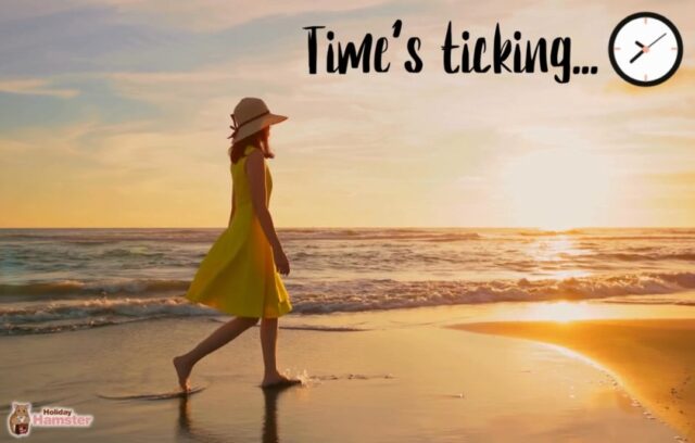 ⏰ Time’s Ticking for September Sunshine! ⏰

Time’s ticking… but there’s still time to soak up the September sunshine! 🌞

☀️ Quieter beaches
💰 Lower prices
👶 Perfect for little ones not in school
💑 Ideal for couples needing a quick reset

Travel in just a few weeks! Contact us today to see what’s still available 🐹

📞 Call us: 01422 823219
📧 Email us: <span style=