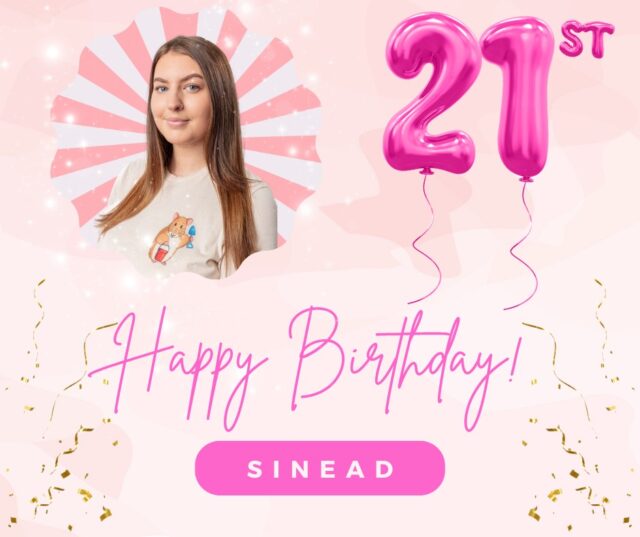 🎉 Happy 21st Birthday, Sinead! 🎉

A huge happy birthday to our brilliant content creator on her 21st! 🥳

We’re so proud of everything you’ve achieved—especially completing your apprenticeship. Your creativity, dedication, and hard work haven’t gone unnoticed, and you’ve become such an important part of the Holiday Hamster team. 🐹💛

Thank you for all you do—we can’t wait to see what you create next! Have the most amazing day—you’ve earned it! 🎂✨

Love from The Holiday Hamster Team x